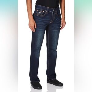 True Religion relaxed straight jeans